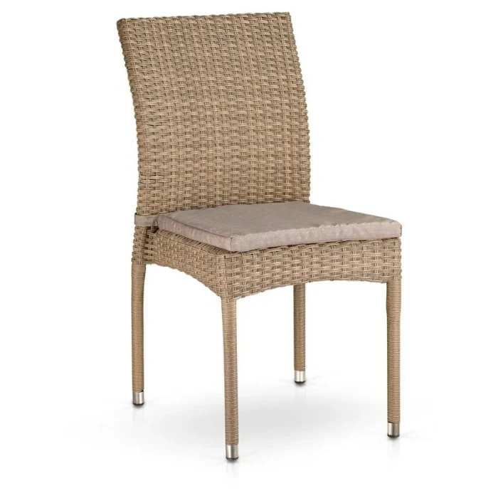 Комплект плетеной мебели T256B/Y380B-W65 Light Brown (4+1)