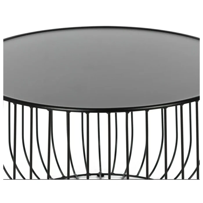 Кофейный столик Flat cage диаметр 65