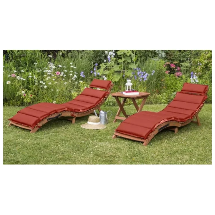Комплект шезлонги и столик AFM-803A-T133 Beige-Terracotta (2+1)