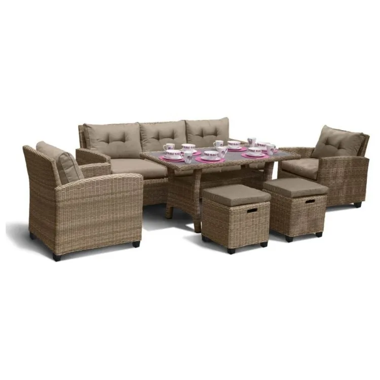 Комплект плетеной мебели AFM-310B Beige
