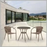 Комплект плетеной мебели T282ANT/Y137C-W56 Light brown